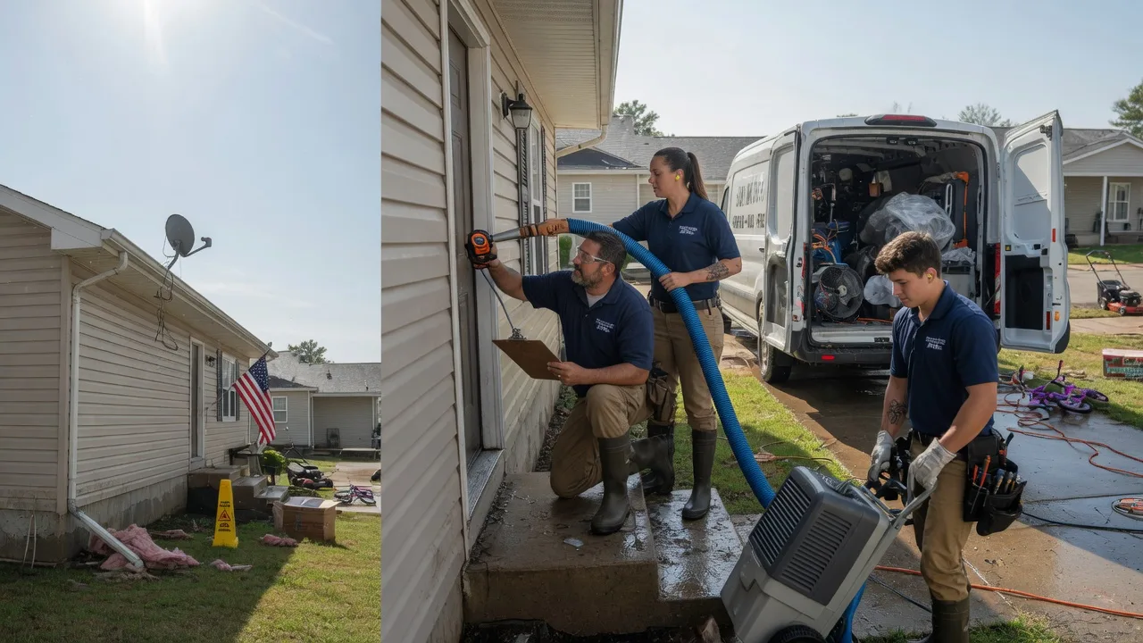 Ceiling Water Damage Restoration in Mineral, TX near me